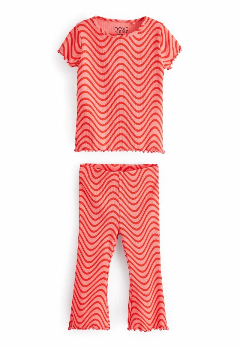 Next Kinder SET - Stoffhose - Red Wave – Bild 5