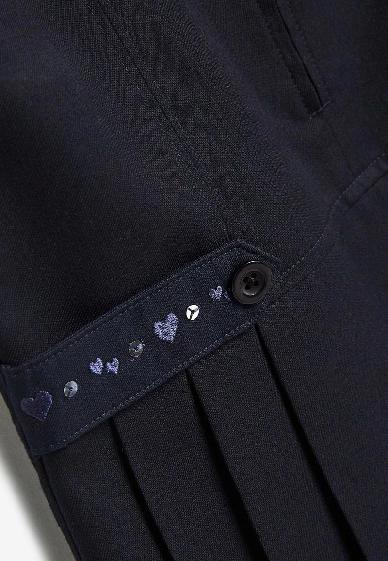 Next EMBROIDERED ZIP PINAFORE - Freizeitkleid - Blue | Kinder – Bild 3