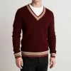 Next Herren Strickpullover - Red