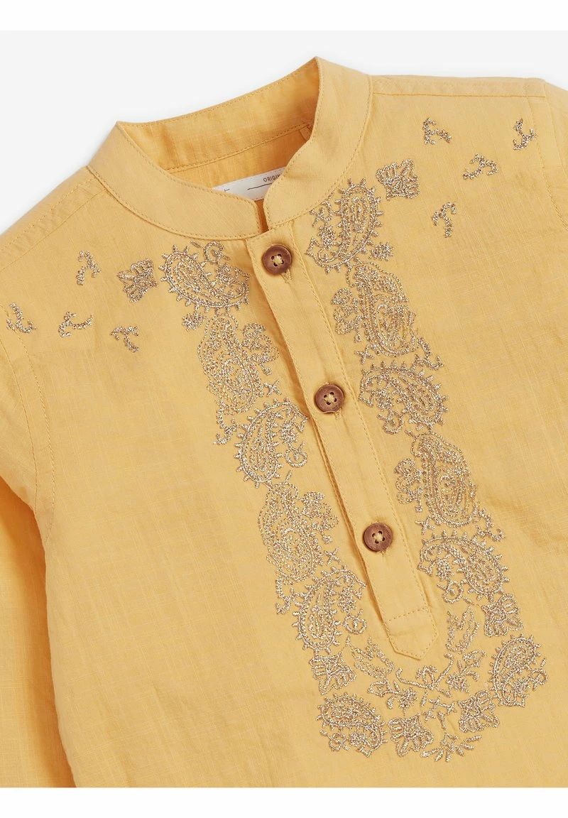 Next Kinder EMBROIDERED KURTA - Hemd - Yellow – Bild 4