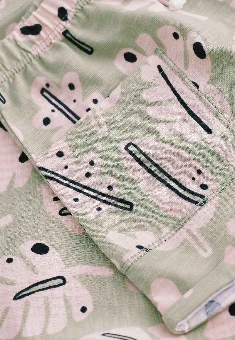 Next Kinder 6 PIECE - Shorts - Palm Print Khaki Green – Bild 7