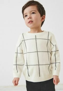 Next Kinder Strickpullover - Ecru