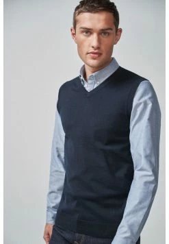 Next Herren Strickpullover - Blue