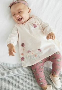 Next Kinder SET OF 3 - Tights - Pink