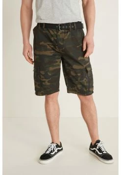 Next Herren RIPSTOP - Shorts - Khaki Green Camo