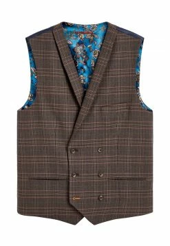 Next Herren Anzugweste - Brown
