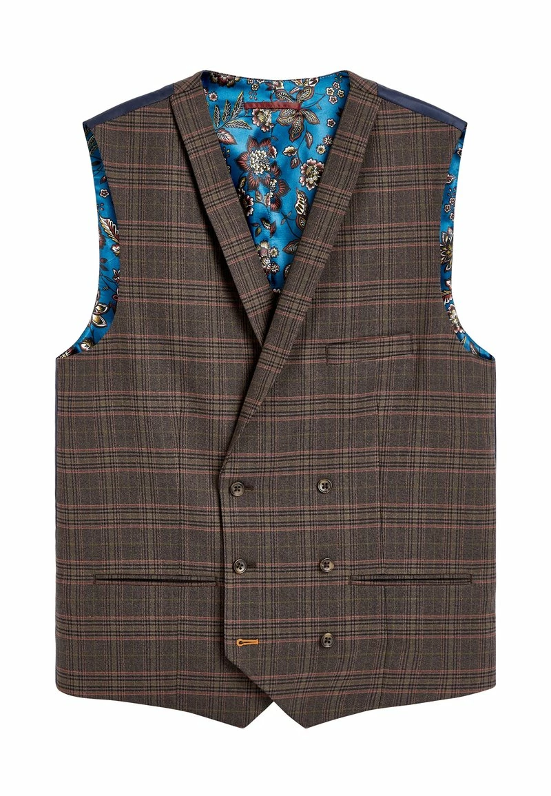 Next Herren Anzugweste - Brown