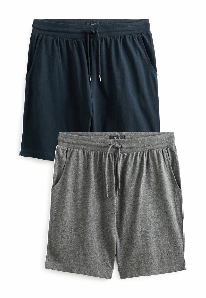 Next Herren 2 PACK - Nachtwäsche Hose - Grey Navy Blue