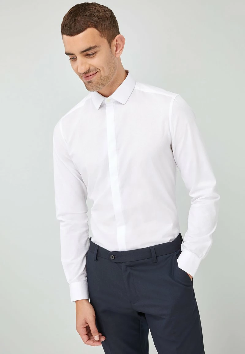 Next Herren SLIM FIT - Businesshemd - White