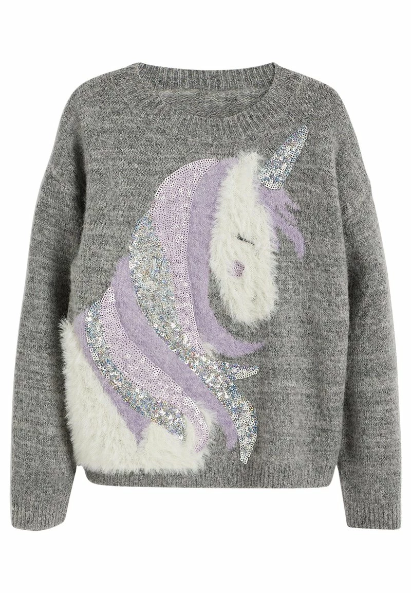 Next Kinder Strickpullover - Grey