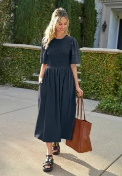 Next Damen Jerseykleid - Dark Blue