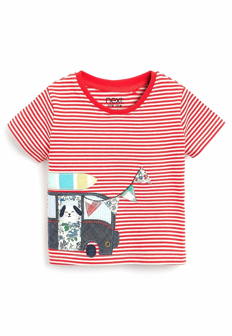 Next Kinder APPLIQUé (3MTHS-7YRS) - T-Shirt Print - Red Caravan