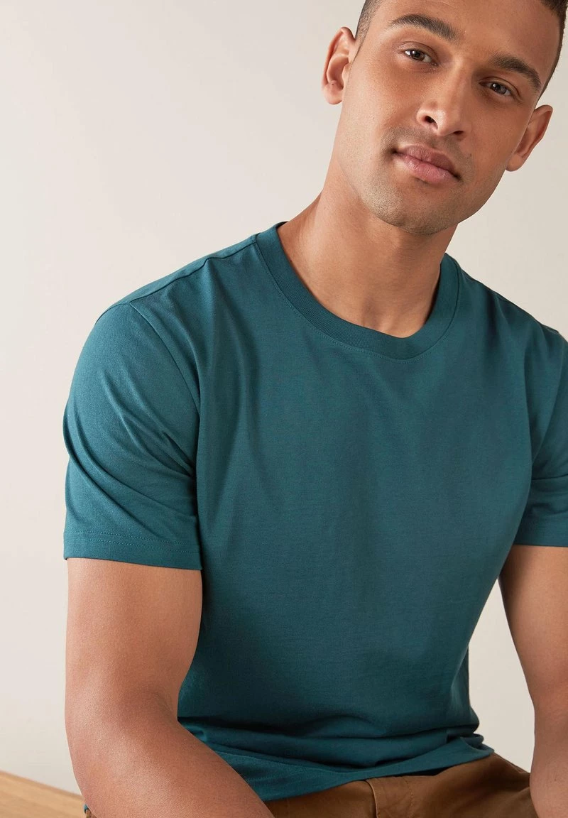 Next Herren T-Shirt Basic - Green – Bild 3