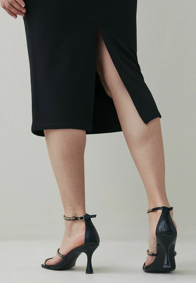 Next Damen MIDI - Bleistiftrock - Black – Bild 4