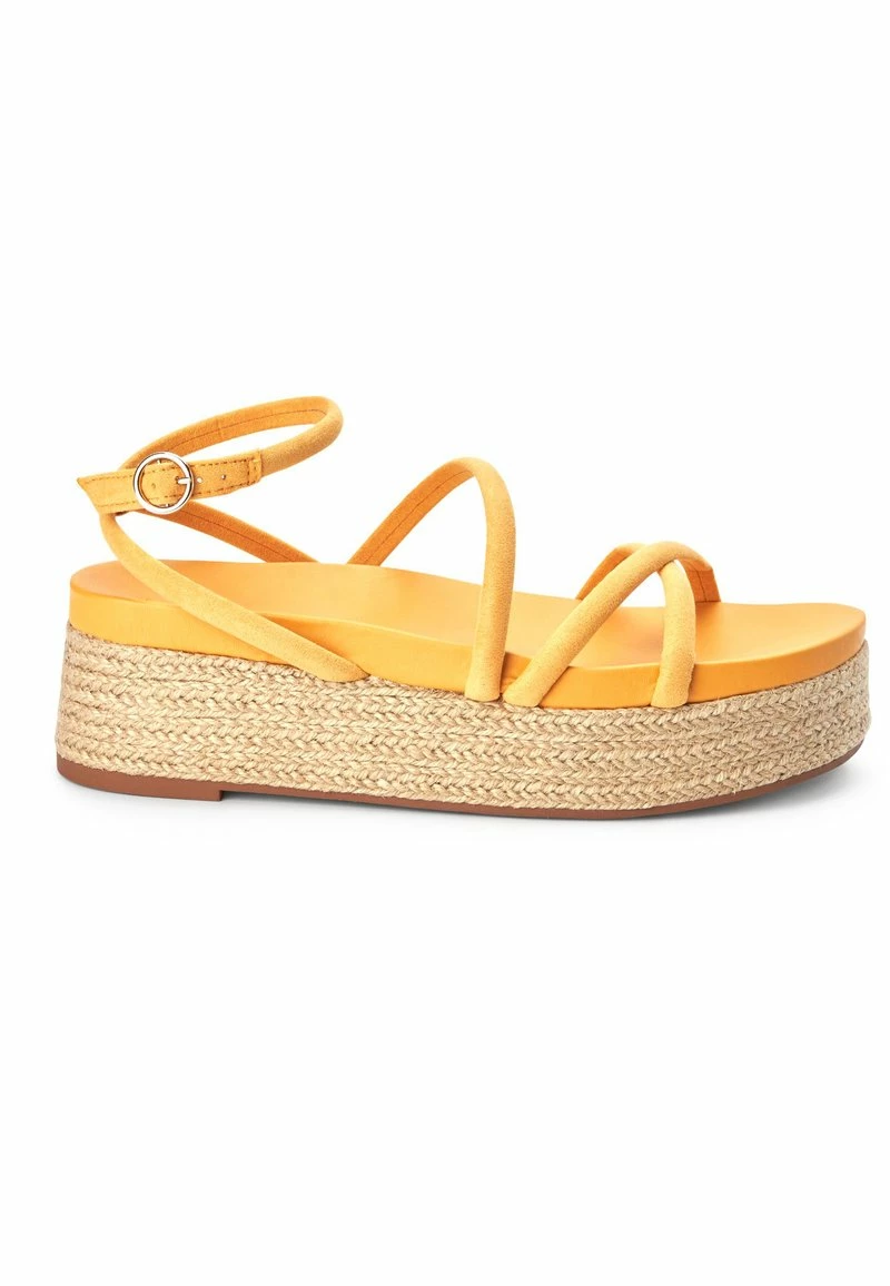 Next Damen FOREVER COMFORT - Espadrille - Ochre Yellow
