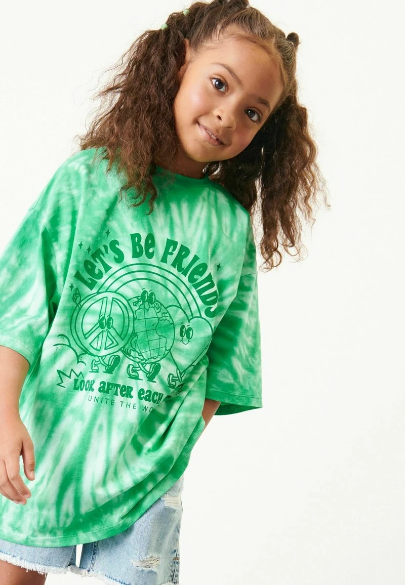 Next Kinder T-Shirt Print - Green