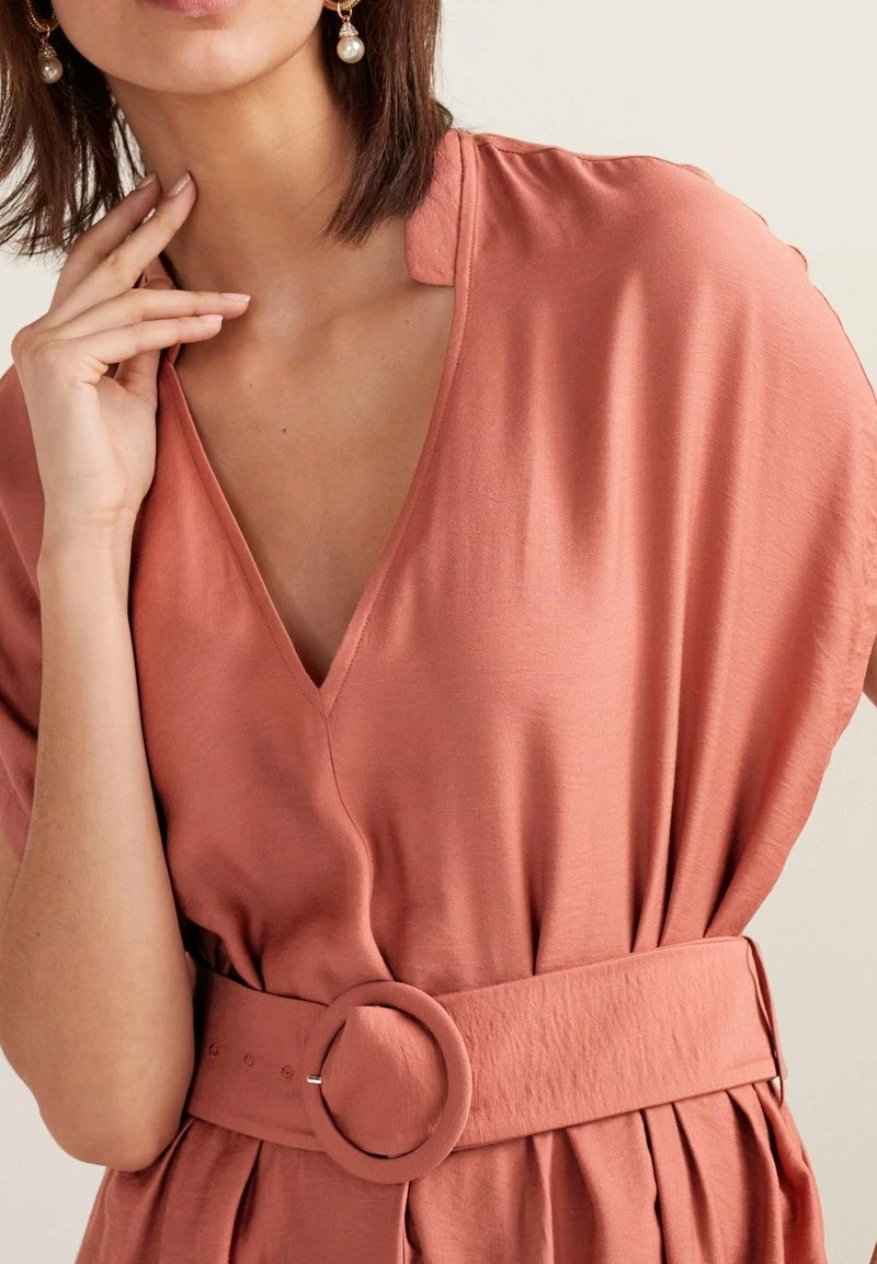 Next Damen BELTED - Freizeitkleid - Pink – Bild 3