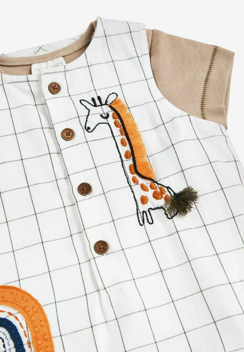 Next WOVEN CHECK CHARACTER SET (0MTHS - Body - Monochrome | Kinder – Bild 6
