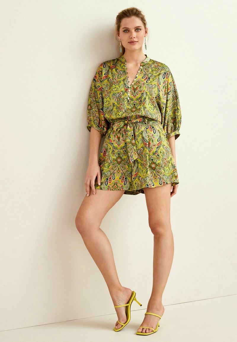 Next BELTED - Shorts - Green Paisley | Damen – Bild 2