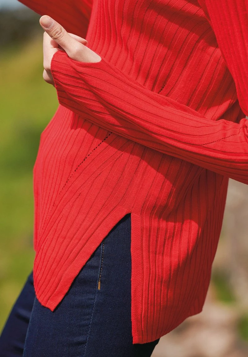 Next Damen Strickpullover - Red – Bild 2