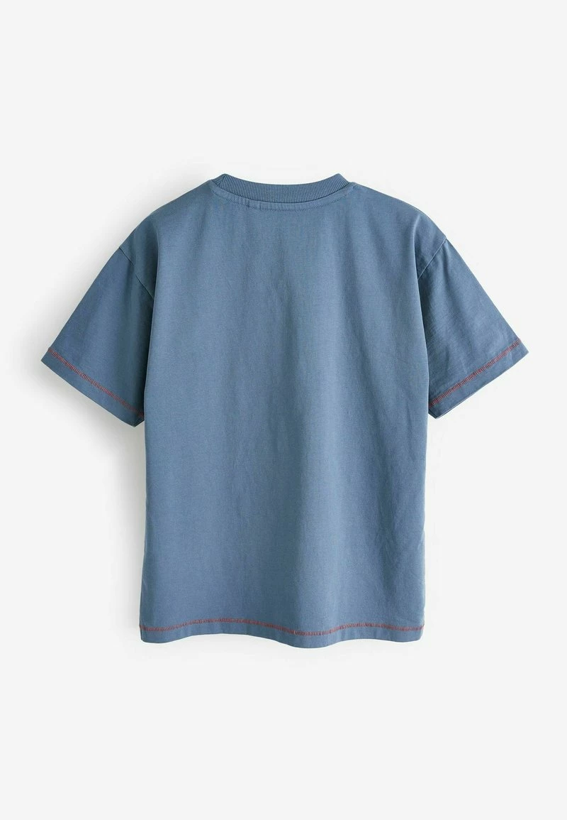 Next Kinder SHORT SLEEVE GRAPHIC (3-16YRS) - T-Shirt Print - Blue Football Team – Bild 2