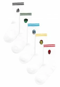 Next Kinder 5 PACK - Socken - White Marvel Avengers