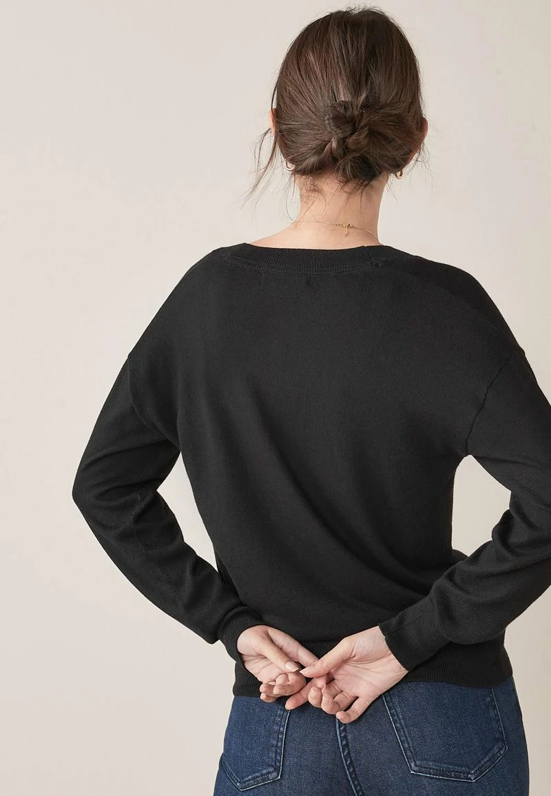 Next Damen DOLMAN - Strickjacke - Black – Bild 3