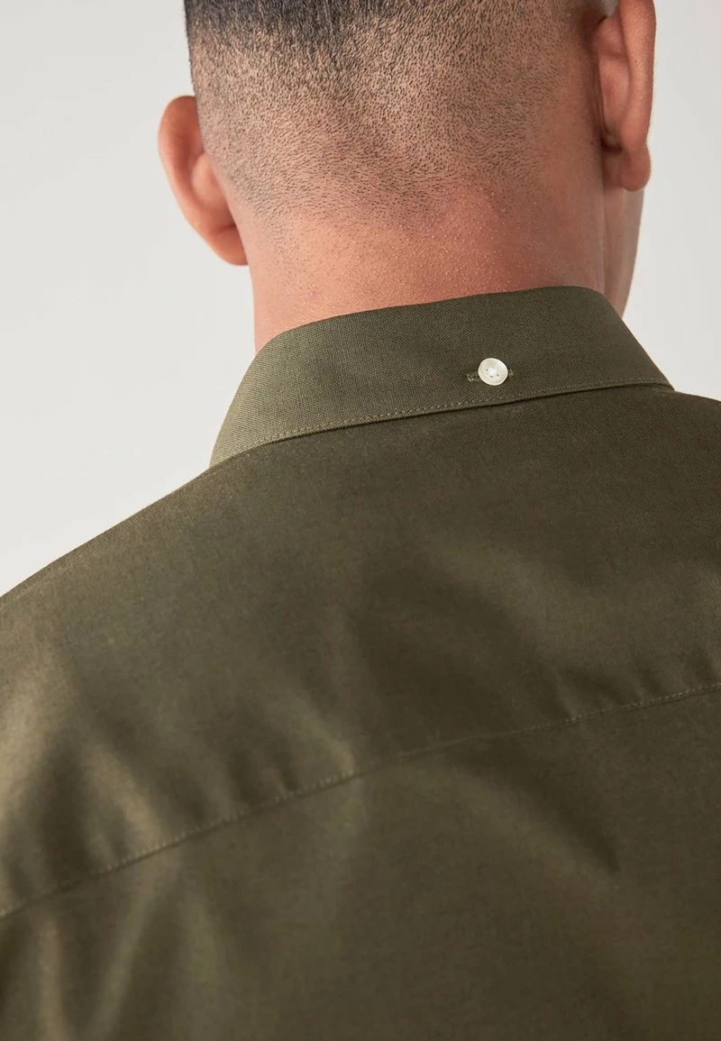 Next LONG SLEEVE OXFORD - Hemd - Green | Herren – Bild 5