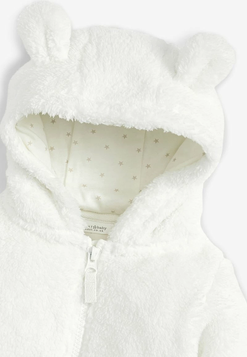 Next Kinder Fleecejacke - Off-white – Bild 3