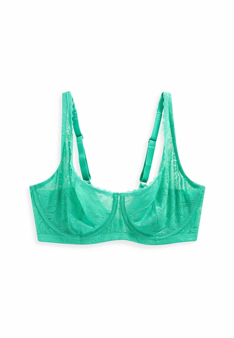 Next Damen HIGH APEX LEAF LACE - Balconette BH - Green – Bild 5