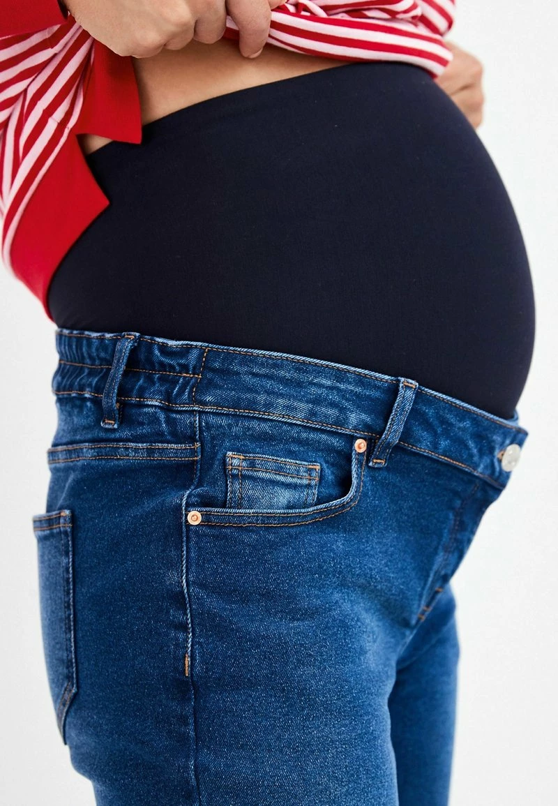 Next Damen BOYFRIEND - Jeans Relaxed Fit - Dark-blue Denim – Bild 3