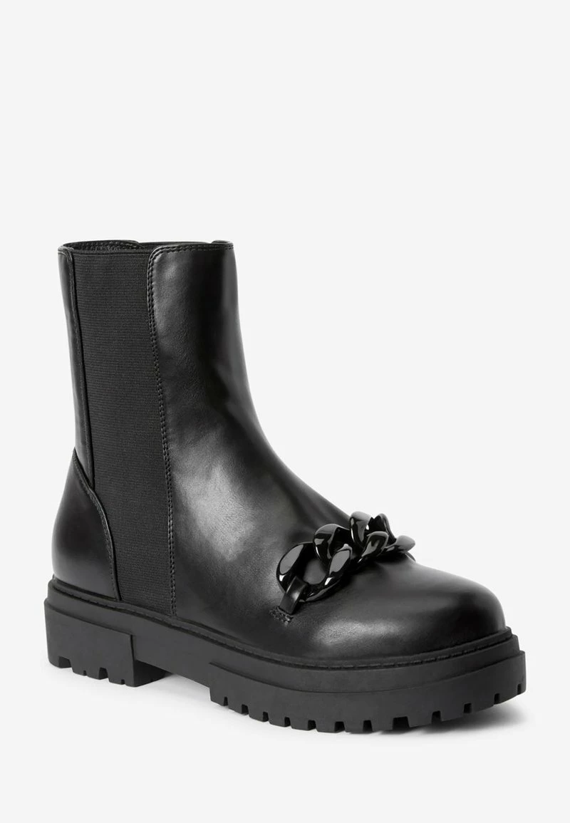 Next Damen Plateaustiefelette - Black – Bild 2