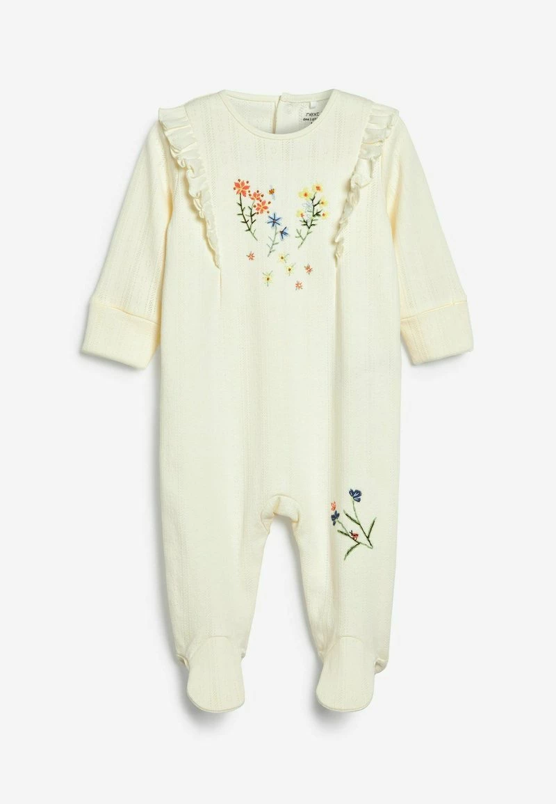 Next Kinder 3 PACK - Strampler - Mottled Yellow – Bild 4