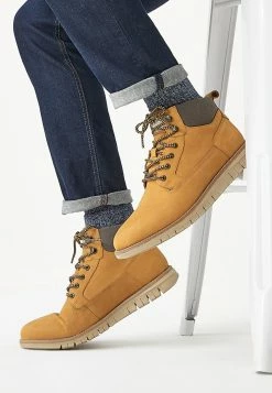 Next Herren MOTION FLEX - Schnürstiefelette - Tan