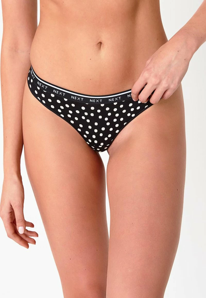 Next 4 PACK - String - Black | Damen