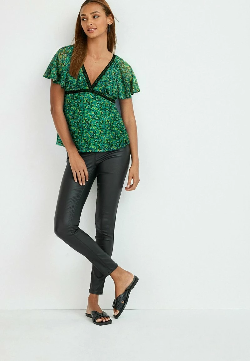 Next Damen FLUTED - Bluse - Blue Floral – Bild 2