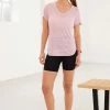 Next Damen SHORT SLEEVE - T-Shirt Print - Light Pink