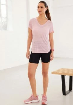 Next Damen SHORT SLEEVE - T-Shirt Print - Light Pink
