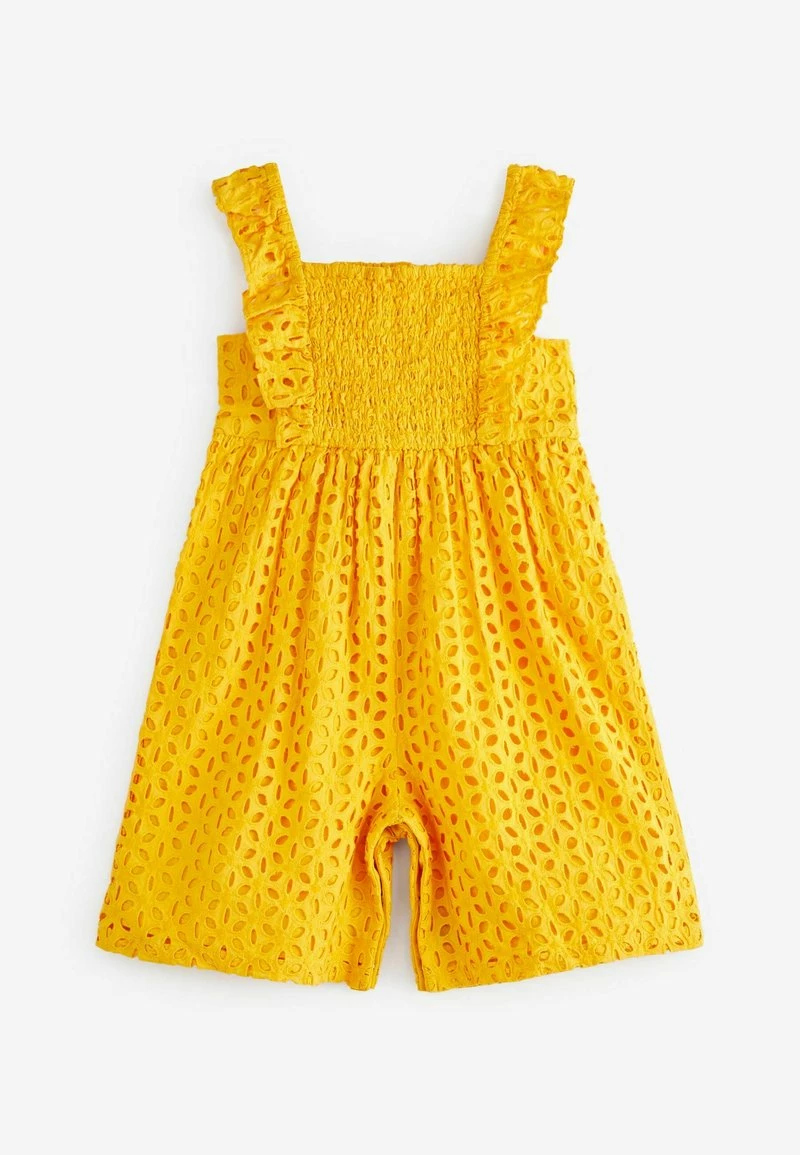 Next Kinder BRODERIE - Jumpsuit - Mango Yellow – Bild 5