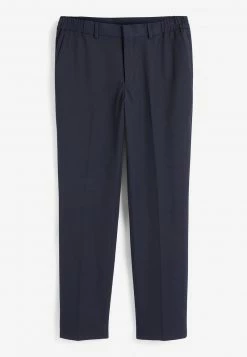 Next Herren WITH ELASTICATED WAIST - Stoffhose - Dark Blue