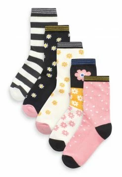 Next Kinder 5PACK - Socken - Beige/black