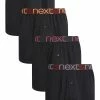 Next Herren 4 PACK - Boxershorts - Black