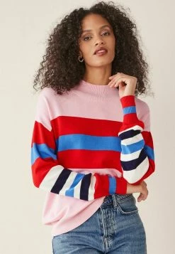 Next COLOURBLOCK - Strickpullover - Pink | Damen