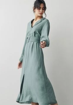 Next Damen LONG SLEEVE - Freizeitkleid - Grey