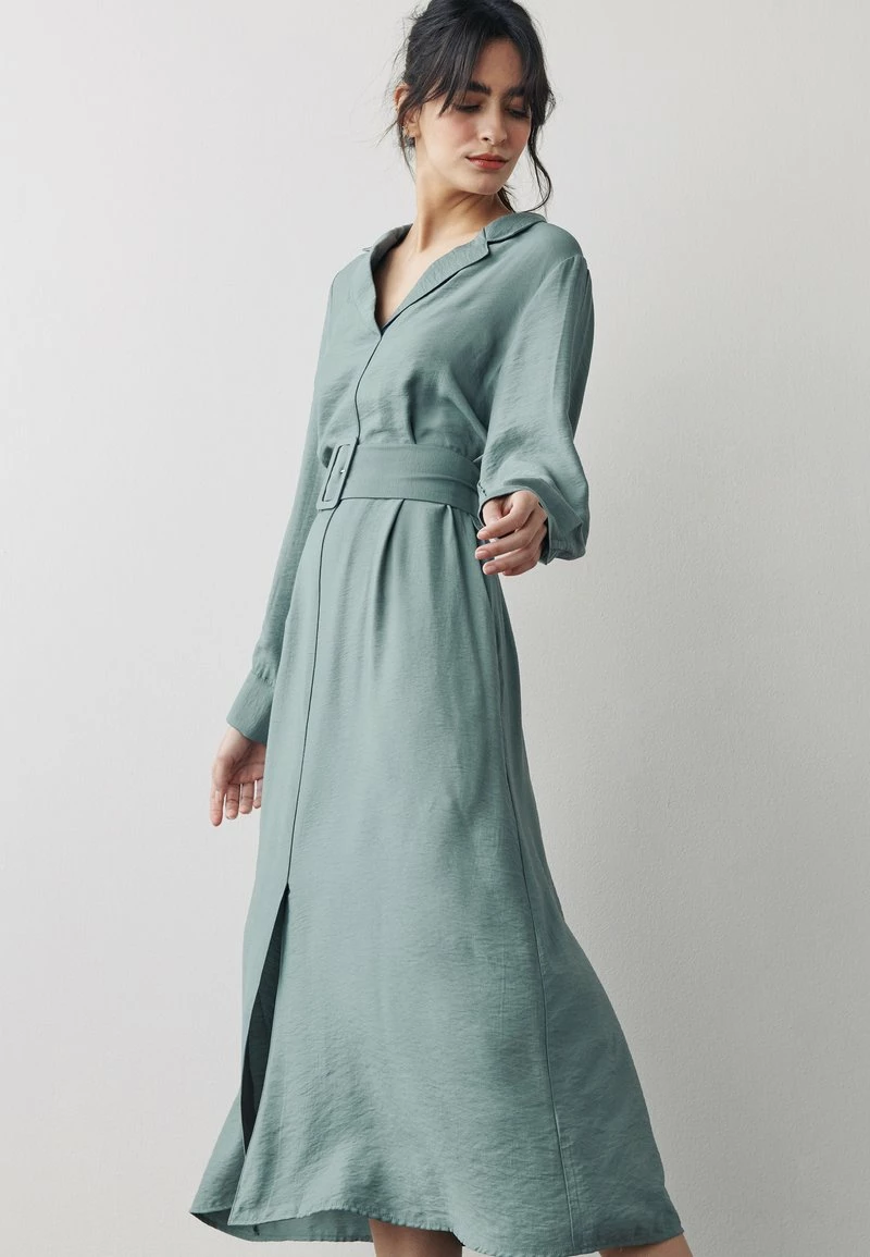 Next Damen LONG SLEEVE - Freizeitkleid - Grey