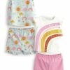 Next Kinder 2 PACK SET - Shorts - Pink And Green Rainbow
