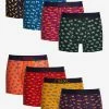 Next Herren ANIMAL PRINT A-FRONTS EIGHT PACK - Boxershorts - Blue