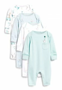 Next Kinder 4 PACK - Strampler - Blue