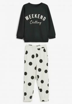 Next Kinder Nachtwäsche Set - Black, White