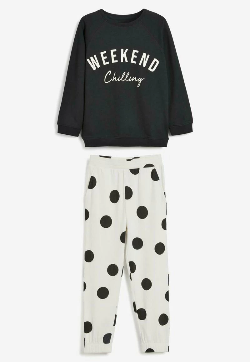 Next Kinder Nachtwäsche Set - Black, White